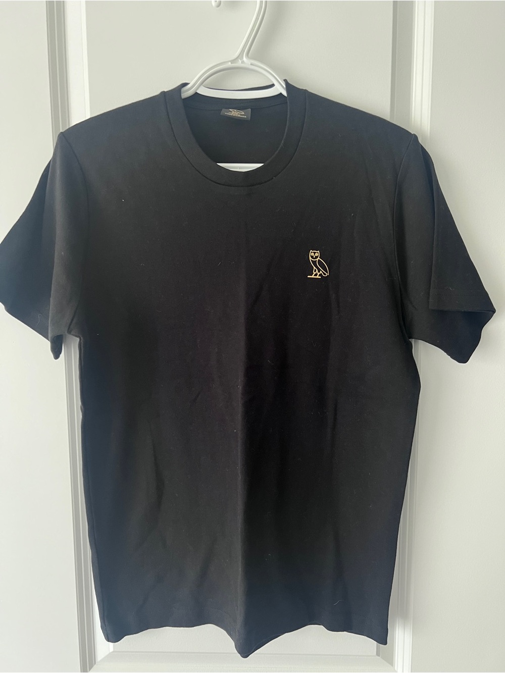 NEW OVO Black Short-Sleeve Crewneck T-Shirt